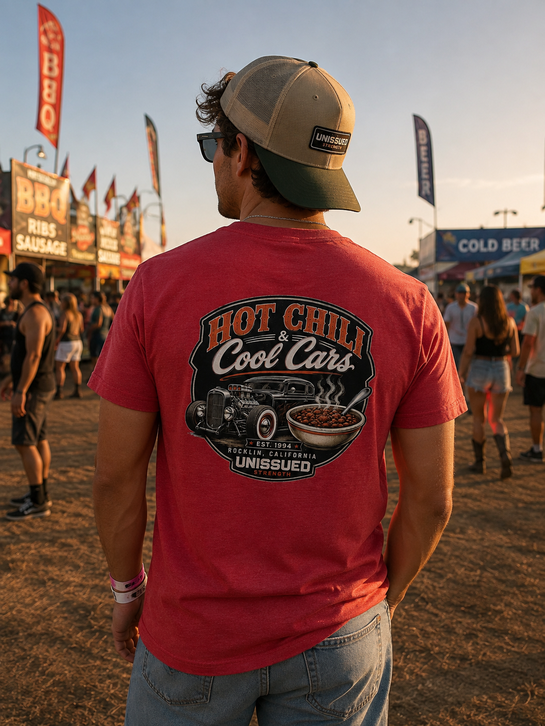 Hot Chili & Cool Cars Tri-blend T-Shirt