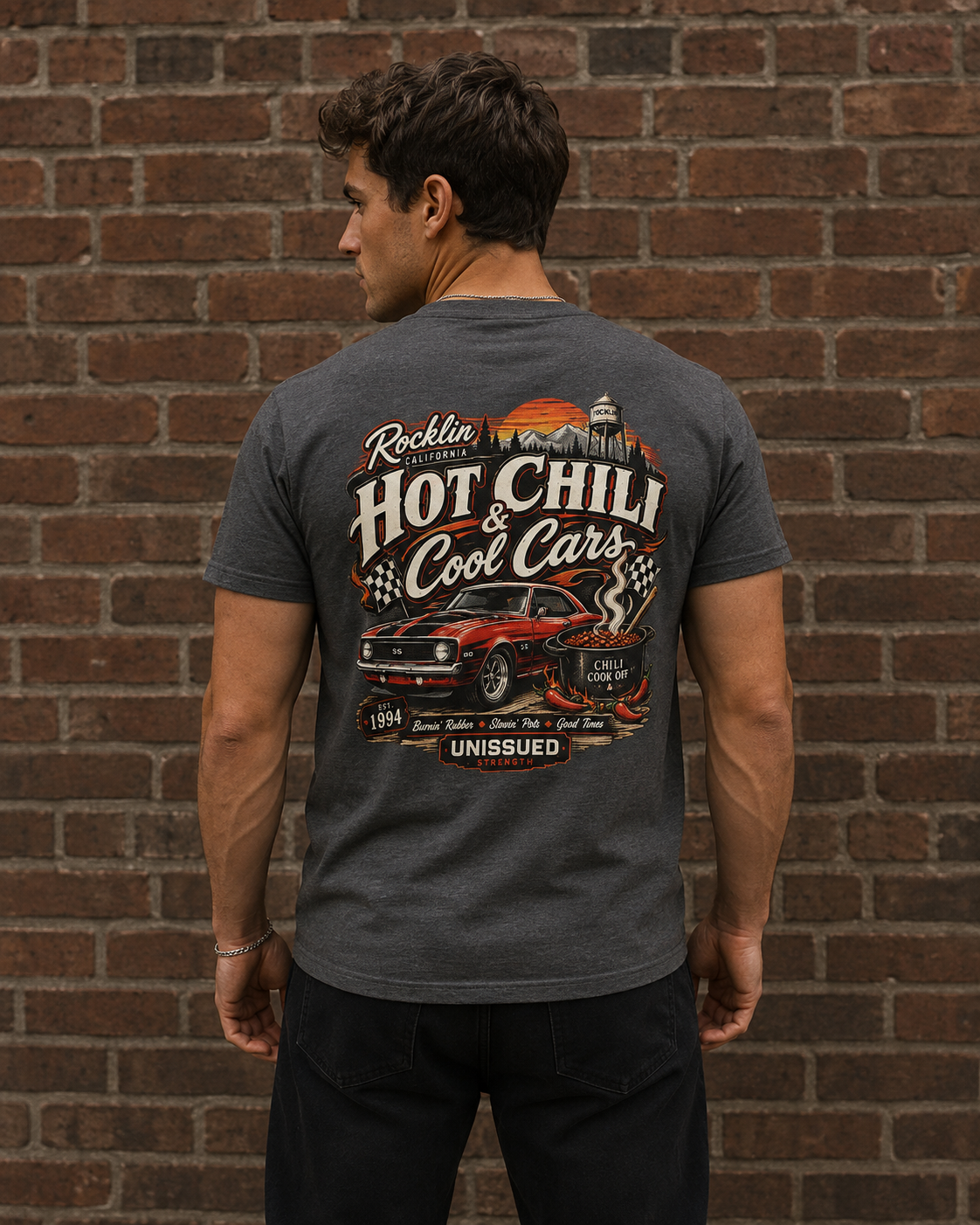 Hot Chili & Cool Cars Tri-blend T-Shirt